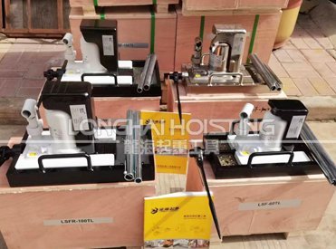 帶滑臺爪式千斤頂實(shí)拍