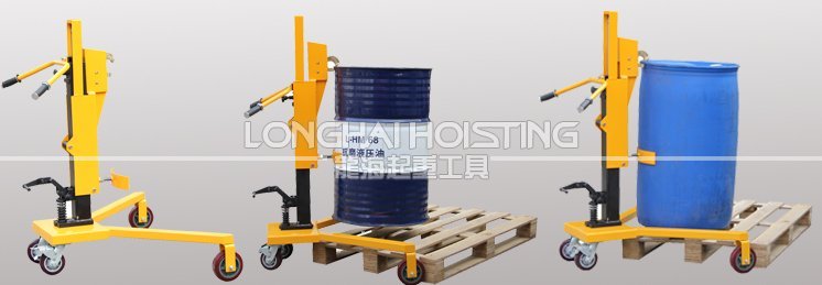 LDT-350C腳踏式液壓油桶搬運車 LDT-350C腳踏式液壓油桶搬運車