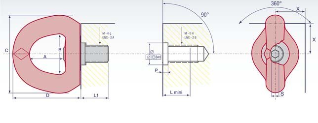 盧森堡SEB+C旋轉吊環