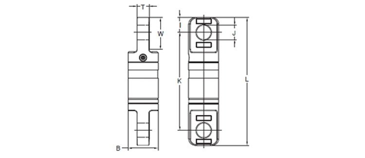 YOKE 8-306不銹鋼重力旋轉環尺寸