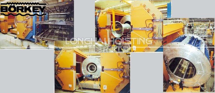 德國(guó)borkey滾輪小車應(yīng)用案例