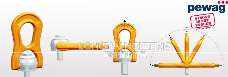 PLBW培瓦克重型旋轉吊環吊裝