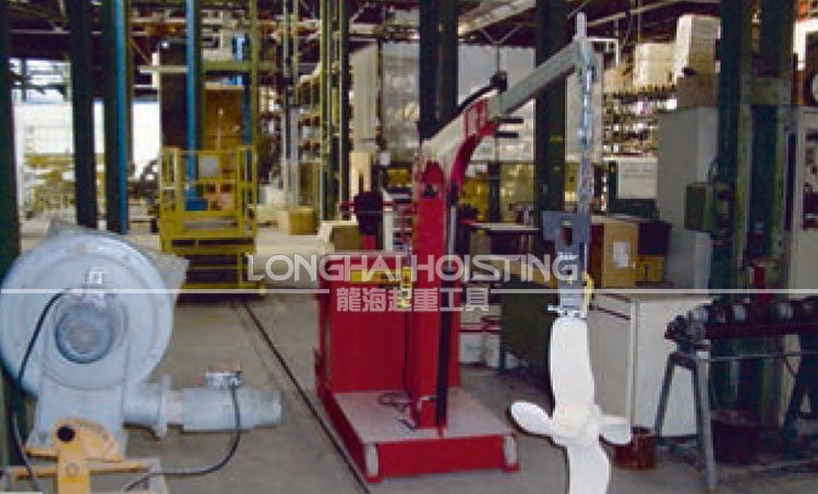 德國配重型電動液壓小吊車（風力發電機公司）