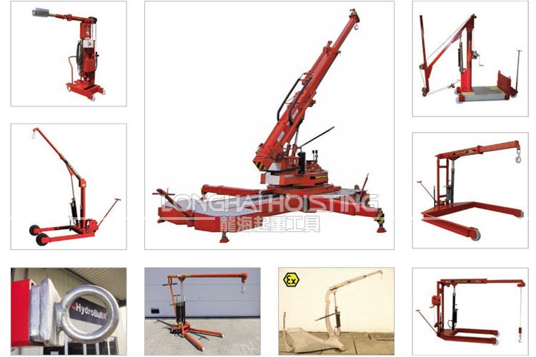 德國Hydrobull特殊定制液壓小吊車