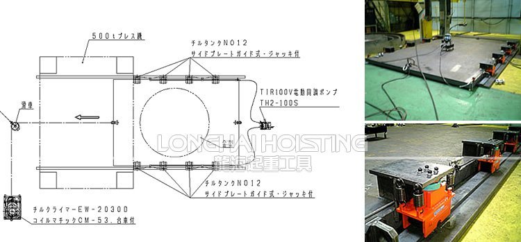 沖壓模具移運(yùn)案例