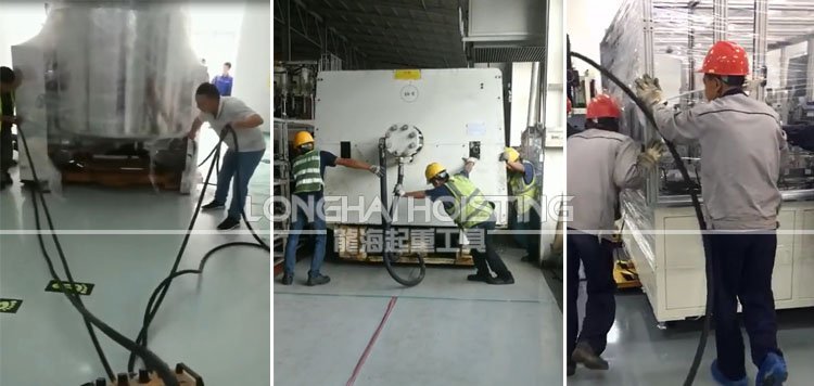 懸浮氣墊搬運車案例展示