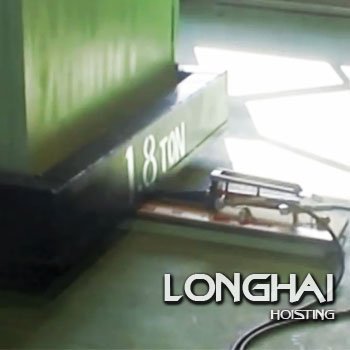 進(jìn)口楔形千斤頂操作視頻:推移功能